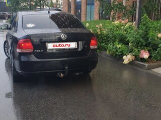 2011 Volkswagen Polo V, чёрный, 520000 рублей, вид 4