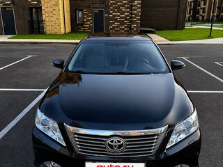 2014 Toyota Camry VII (XV50), чёрный, 1300000 рублей, вид 2