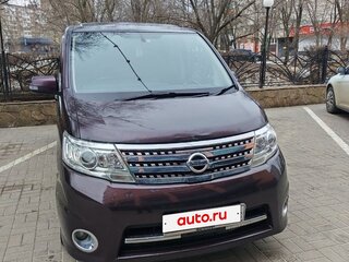 2010 Nissan Serena III (C25), пурпурный, 920000 рублей, вид 2