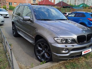 2005 BMW X5 3.0i I (E53) Рестайлинг, серый, 1450000 рублей, вид 4