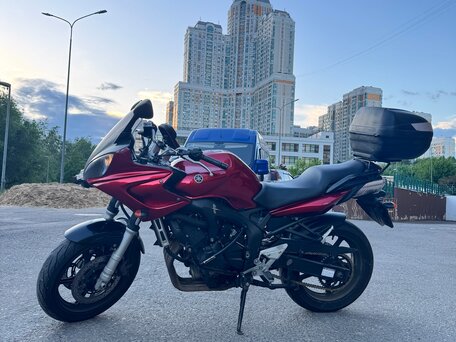 2006 Yamaha FZ6, красный, 380000 рублей, вид 1