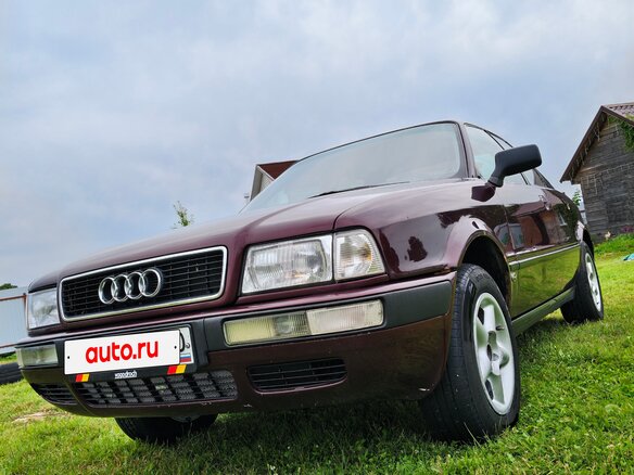 1992 Audi 80 V (B4), пурпурный, 370000 рублей