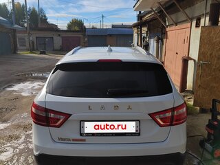 2019 Lada (ВАЗ) Vesta SW Cross I, белый, 970000 рублей, вид 4