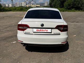 2014 Skoda Superb DSG II Рестайлинг, белый, 1250000 рублей, вид 5