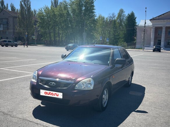 2014 Lada (ВАЗ) Priora I Рестайлинг, пурпурный, 340000 рублей