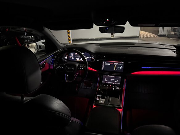 2020 Audi Q8 50 TDI I (4M), белый, 6250000 рублей - вид 23