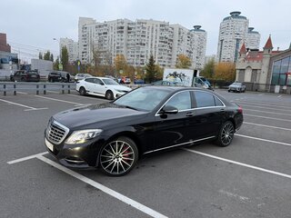 2016 Mercedes-Benz S-Класс 500 VI (W222, C217), чёрный, 3200000 рублей, вид 1