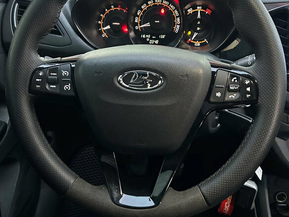 2017 Lada (ВАЗ) Vesta I, чёрный, 870000 рублей - вид 14