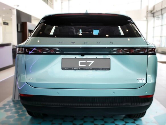 2026 Omoda C7, зелёный - вид 33