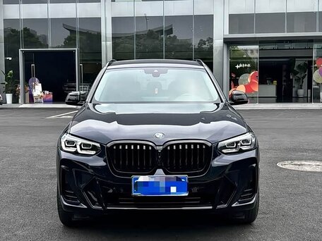 2022 BMW X3 25i xDrive III (G01) Рестайлинг, чёрный, 4400000 рублей, вид 2