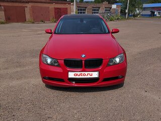 2006 BMW 3 серии 320i V (E90/E91/E92/E93), красный, 990000 рублей, вид 2