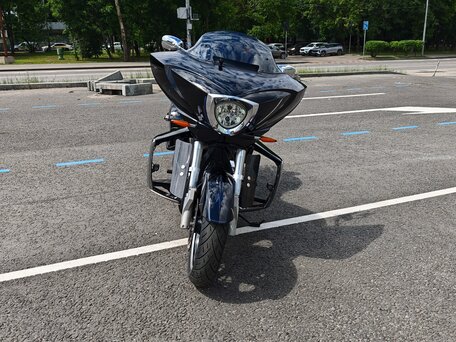 2011 Victory Cross Country, чёрный, 1200000 рублей, вид 4