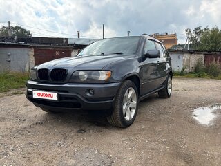 2002 BMW X5 3.0i I (E53), серый, 960000 рублей, вид 2