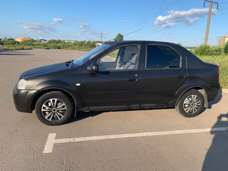 2007 Renault Logan I, чёрный, 450000 рублей, вид 5