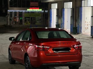 2016 Lada (ВАЗ) Vesta I, красный, 750000 рублей, вид 3