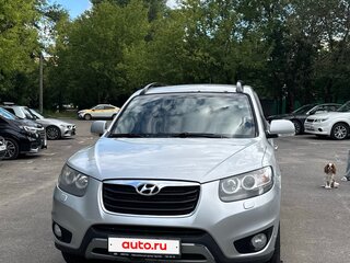 2011 Hyundai Santa Fe II Рестайлинг, серебристый, 1000000 рублей, вид 2
