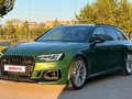 2017 Audi RS 4 IV (B9), зелёный, 4500000 рублей