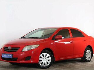 2007 Toyota Corolla AMT X (E140, E150), красный, 819000 рублей, вид 3