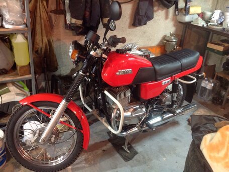 1988 Jawa 350/638, красный, 230000 рублей, вид 1
