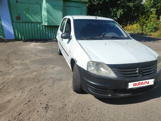2010 Renault Logan I Рестайлинг, белый, 250000 рублей, вид 1