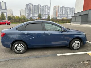 2016 Lada (ВАЗ) Vesta I, синий, 590000 рублей, вид 3