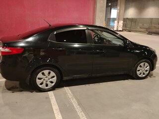 2012 Kia Rio III, чёрный, 670000 рублей, вид 2
