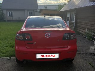 2006 Mazda 3 I (BK) Рестайлинг, красный, 310000 рублей, вид 3