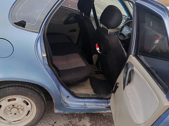 2008 Lada (ВАЗ) Kalina I, серый, 140000 рублей - вид 11