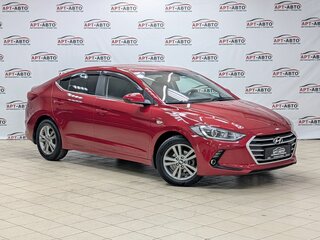 2016 Hyundai Elantra VI (AD), красный, 1099000 рублей, вид 3