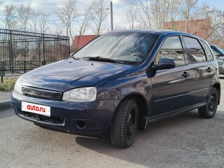 2007 Lada (ВАЗ) Kalina I, синий, 125000 рублей, вид 1