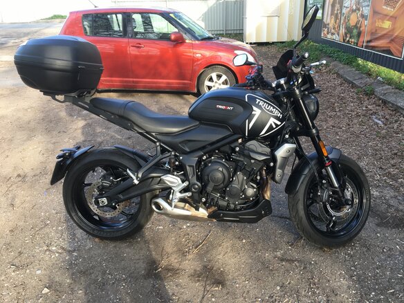 2022 Triumph Trident 660, чёрный, 930000 рублей - вид 7