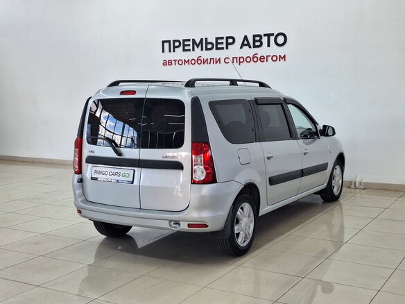 2013 Lada (ВАЗ) Largus I, серебристый, 715000 рублей - вид 3