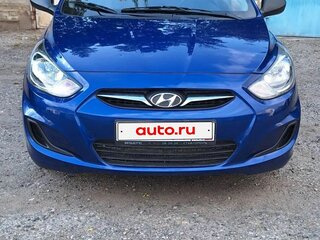2012 Hyundai Solaris I, синий, 700000 рублей, вид 1