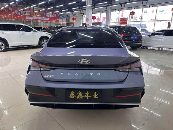 2023 Hyundai Elantra VII (CN7) Рестайлинг, фиолетовый, 1912113 рублей - вид 3