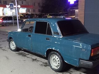 2005 Lada (ВАЗ) 2107, синий, 75000 рублей, вид 4