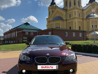 2006 BMW 5 серии 525xi V (E60/E61), красный, 1100000 рублей, вид 3