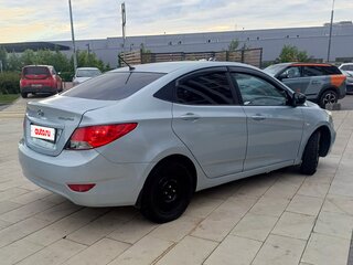 2011 Hyundai Solaris I, голубой, 465000 рублей, вид 3