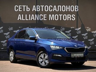 2021 Skoda Rapid II, синий, 1499000 рублей, вид 1