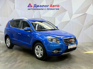 2016 Geely Emgrand X7 I Рестайлинг, синий, 640000 рублей, вид 3
