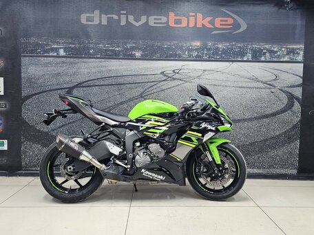2019 Kawasaki ZX-6 Ninja, зелёный, 949000 рублей, вид 1