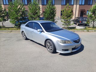 2006 Mazda 6 I (GG) Рестайлинг, серебристый, 360000 рублей, вид 3