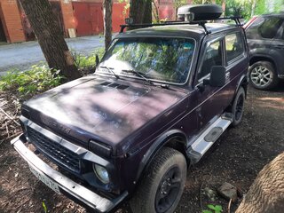 2002 Lada (ВАЗ) 2121 (4x4) I Рестайлинг, фиолетовый, 300000 рублей, вид 3