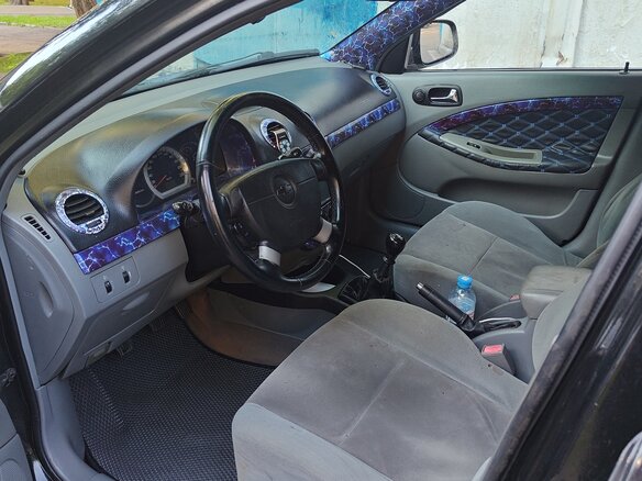 2010 Chevrolet Lacetti I, чёрный, 400000 рублей - вид 6