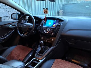 2017 Ford Focus III Рестайлинг, чёрный, 1385000 рублей, вид 5