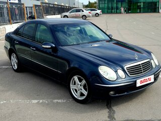 2003 Mercedes-Benz E-Класс 320 III (W211, S211), синий, 850000 рублей, вид 3