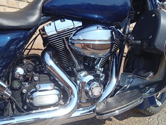 2012 Harley-Davidson Street Glide, синий, 1100000 рублей - вид 19