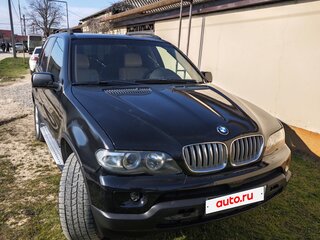 2005 BMW X5 3.0i I (E53) Рестайлинг, чёрный, 850000 рублей, вид 2