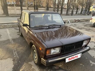 2008 Lada (ВАЗ) 2107, пурпурный, 120000 рублей, вид 4