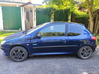 2002 Peugeot 206, синий, 120000 рублей, вид 4
