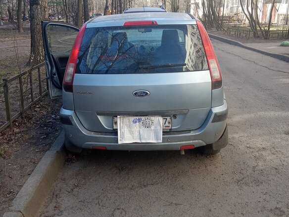 2006 Ford Fusion I Рестайлинг, серый, 283000 рублей - вид 2